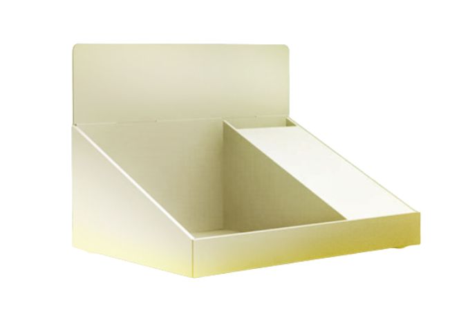 Cardboard counter display units