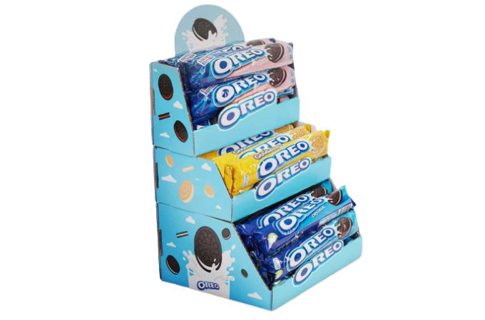 Cardboard counter display units