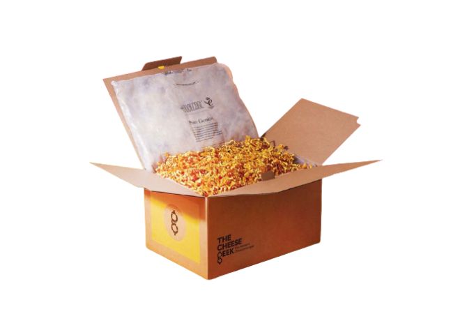 Crash lock cheese box packaging