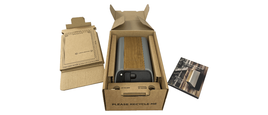 Sustainable ev car charger packaging