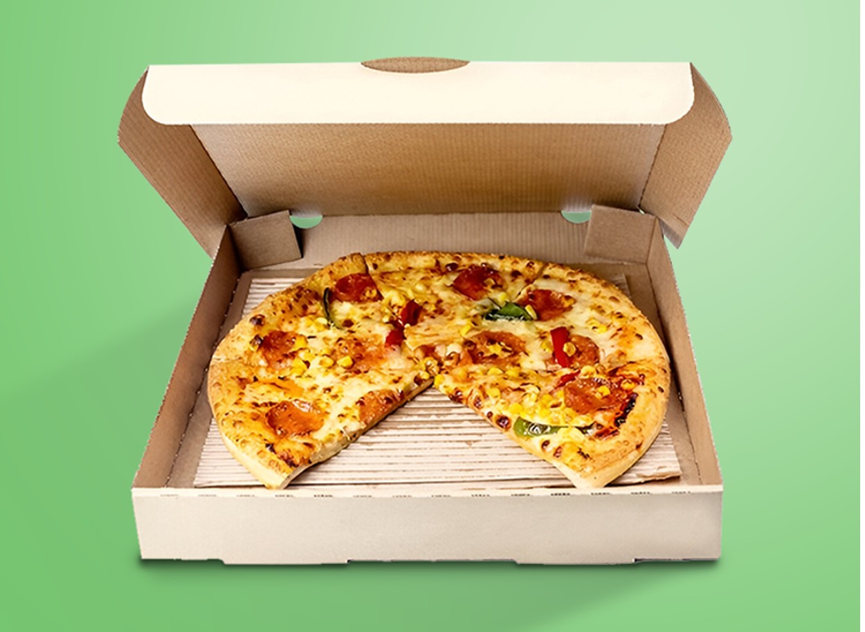 Corrugated pizza pads