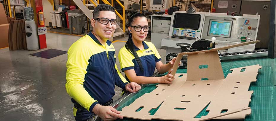 Smurfit Kappa office workers