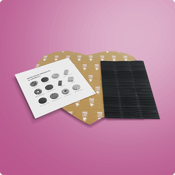 Cardboard cushion pads