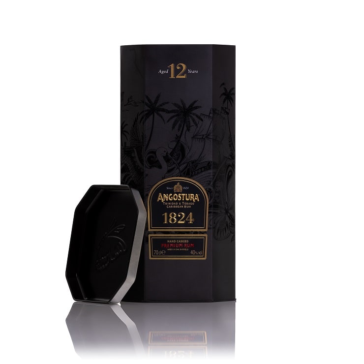 Shaped premium drinks tube packaging Angostura Smurfit Kappa Composites 01946 61671