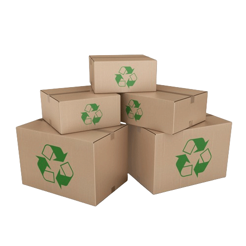 Recyclable boxes, recycling, sustainable packaging