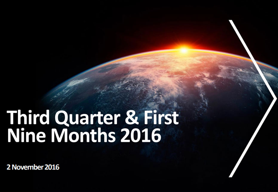 Q3 Results 2016