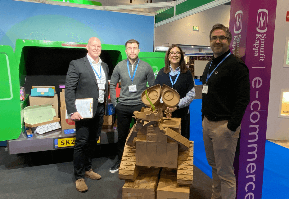Smurfit Kappa exhibits at the eCommerce Packaging and Labelling Expo 2024